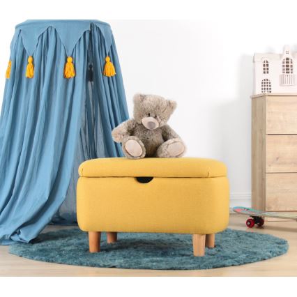 Pufa PIXI 37x61 cm żółta