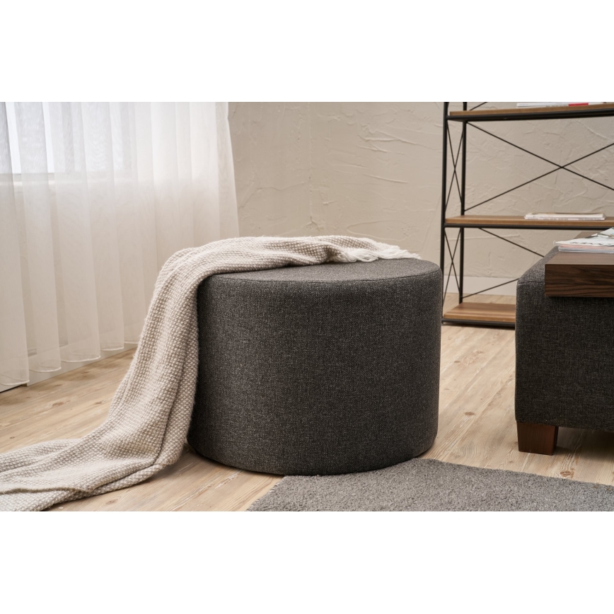 Pufa RABO, średnica 58 cm, antracyt