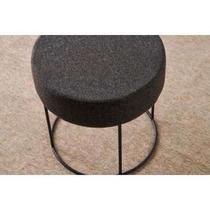 Pufa RELO śr. 40 cm ciemnobrązowa