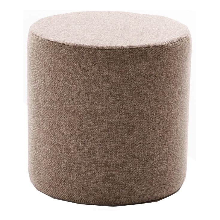 Pufa RONDO śr. 40 cm brązowa