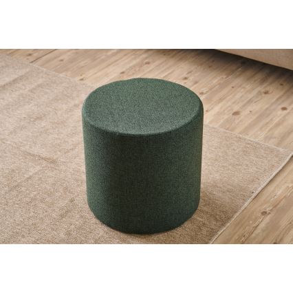 Pufa RONDO, średnica 40 cm, zielona