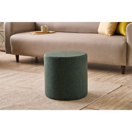 Pufa RONDO, średnica 40 cm, zielona