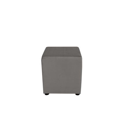 Pufa SIX 40x40 cm szara