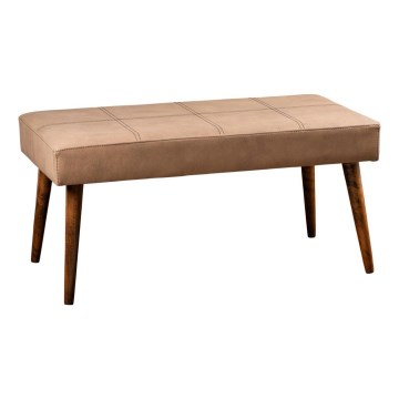Pufa VITO 46x92 cm brązowa