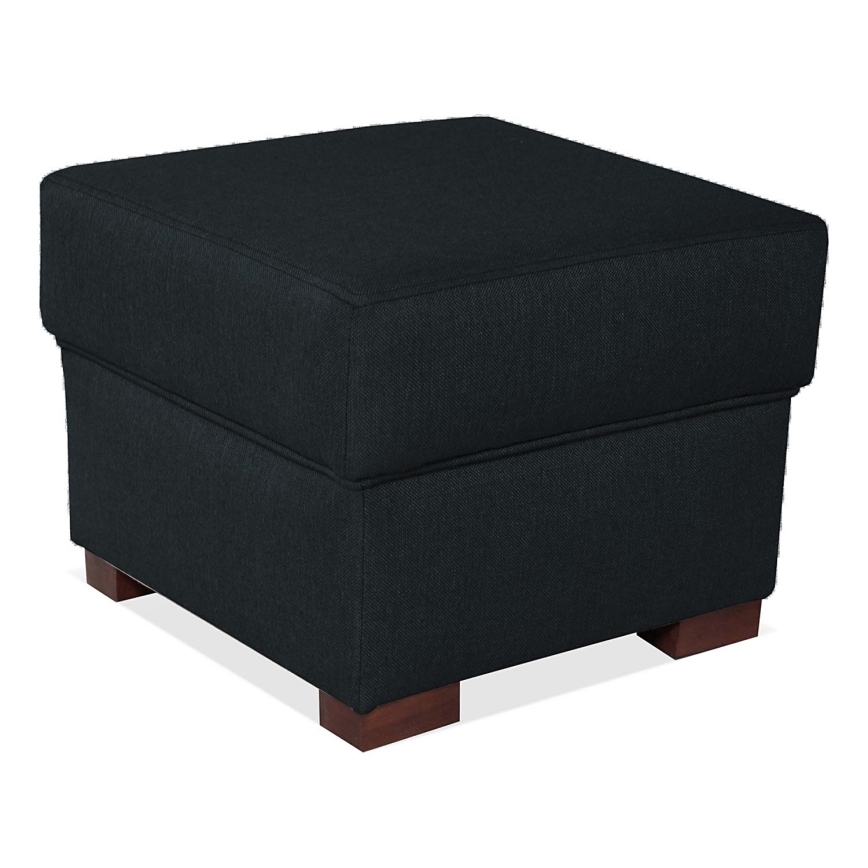 Pufa VIVA 51x51 cm czarna