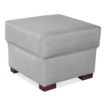 Pufa VIVA 51x51 cm szara