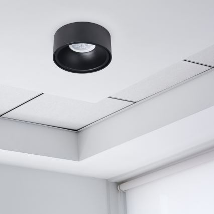 Punktowa lampa wpuszczana BALI 1xGU5,3/MR16/25W/12V okrągły czarny