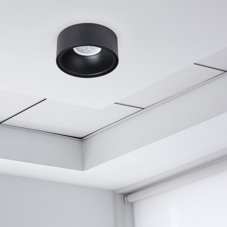 Punktowa lampa wpuszczana BALI 1xGU5,3/MR16/25W/12V okrągły czarny