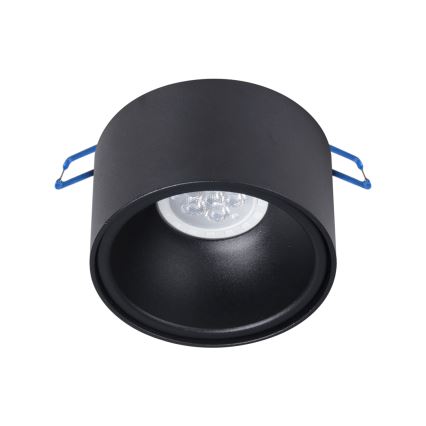 Punktowa lampa wpuszczana BALI 1xGU5,3/MR16/25W/12V okrągły czarny