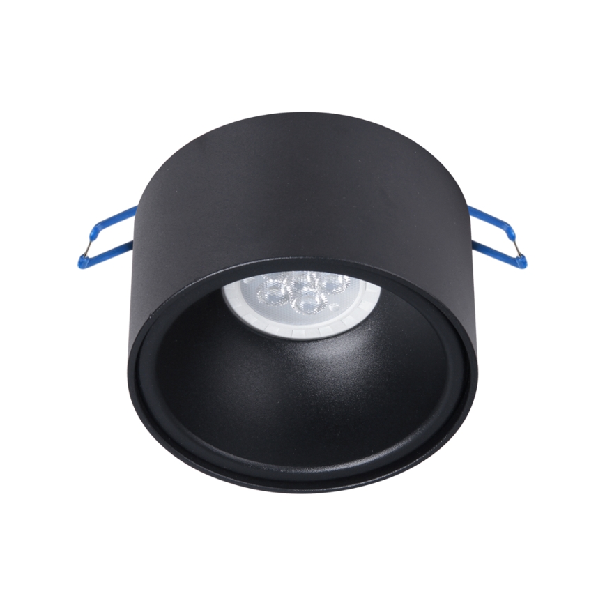 Punktowa lampa wpuszczana BALI 1xGU5,3/MR16/25W/12V okrągły czarny