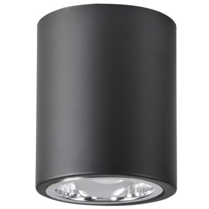 Punktowe oświetlenie LED RGBW JUPITER 1xE27/6,5W/230V 2700-6500K Wi-Fi, średnica 9,8 cm czarne