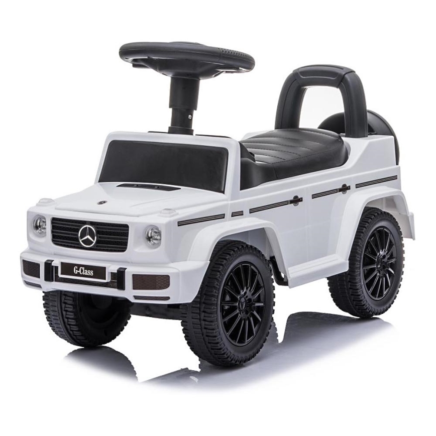 Push car Mercedes G350d biały/czarny
