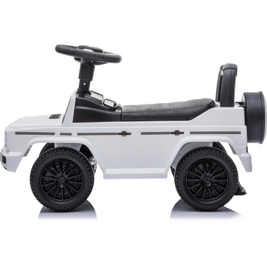 Push car Mercedes G350d biały/czarny