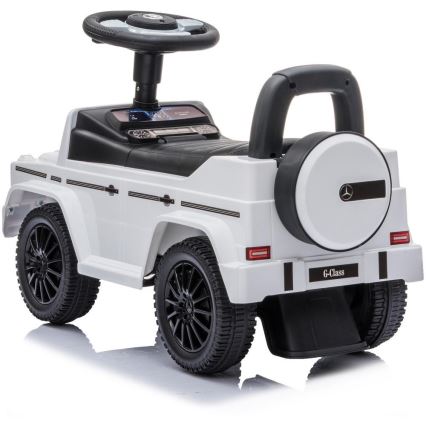 Push car Mercedes G350d biały/czarny
