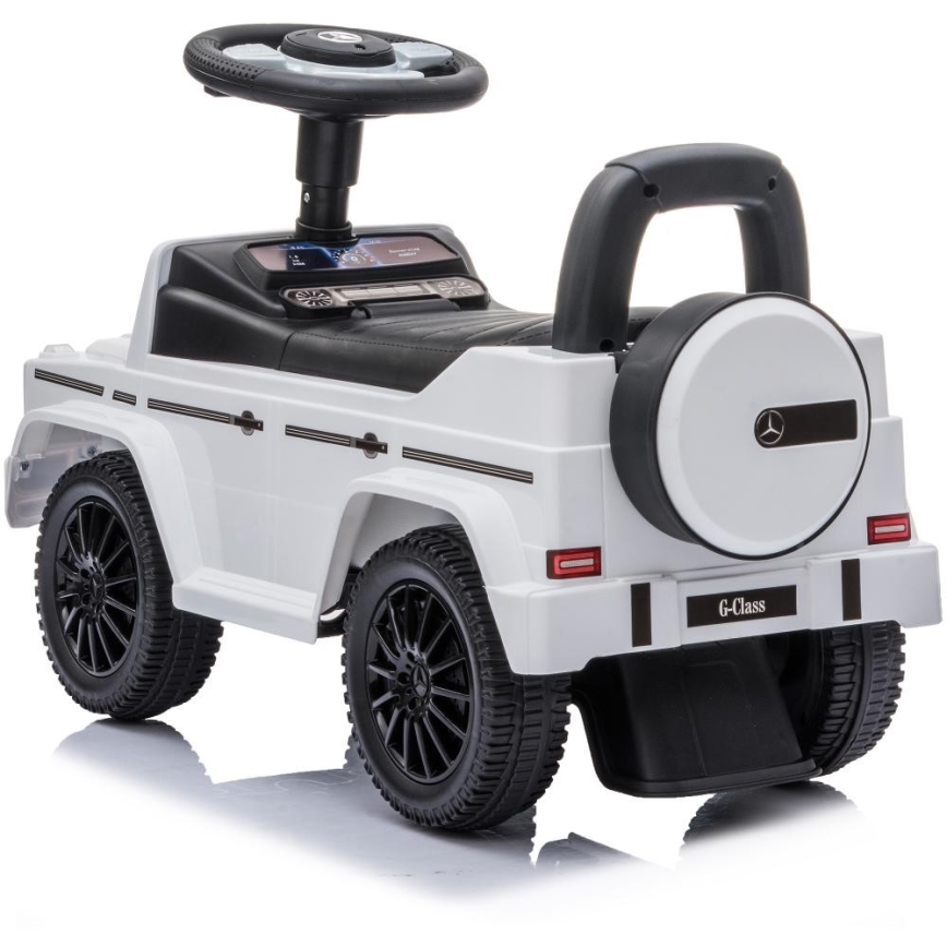 Push car Mercedes G350d biały/czarny