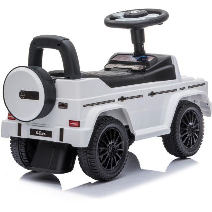 Push car Mercedes G350d biały/czarny