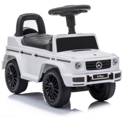 Push car Mercedes G350d biały/czarny