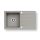 Pyramis 70053701 - Zlew kuchenny NEXT 76x44 cm granit/szary
