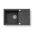 Pyramis 70083701 - Zlew kuchenny SPARTA PLUS LUX 78x48 cm granit/czarny
