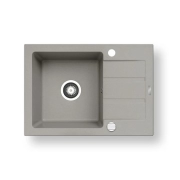 Pyramis 70166001 - Zlew kuchenny NEXT 62x44 cm granit/szary