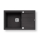 Pyramis 70167101 - Zlew kuchenny SPARTA PLUS LUX 78x48 cm granit/czarny