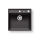 Pyramis 70168301 - Zlew kuchenny CAMEA 50x53 cm granit/czarny
