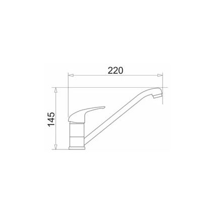 Pyramis 90915301 - Bateria kuchenna ASALIA chrom