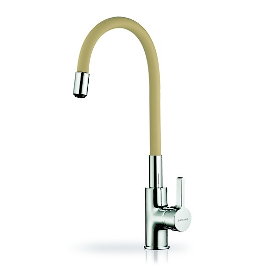 Pyramis 90938101 - Bateria kuchenna z elastycznym uchwytem FLESSI beżowy