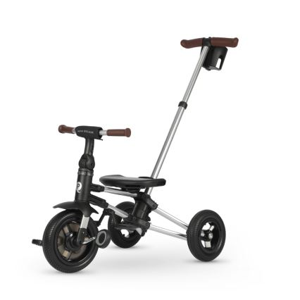 QPlay - Dziecięcy rowerek trójkołowy 5w1 NOVA DELUXE beżowy