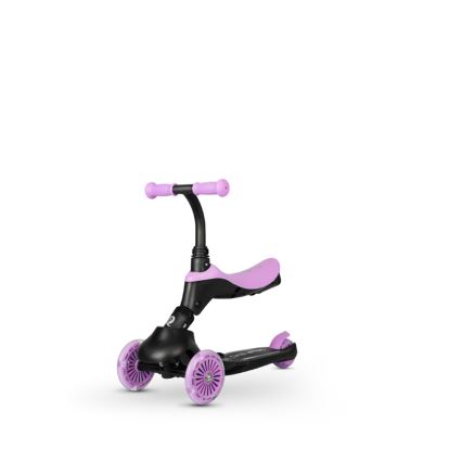 QPlay - Dziecięcy skuter 5w1 SEMA fioletowy