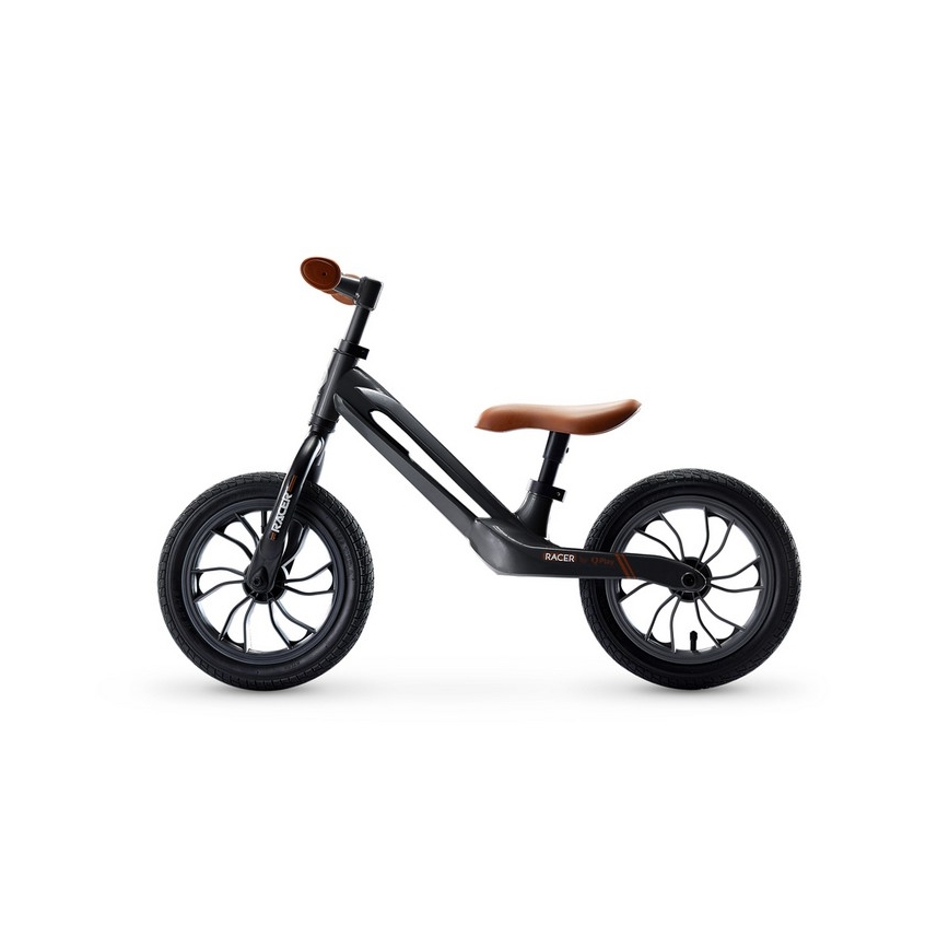 QPlay - Jeździk RACER AIR czarny/brązowy