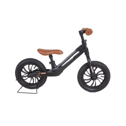 QPlay - Jeździk RACER AIR czarny/brązowy