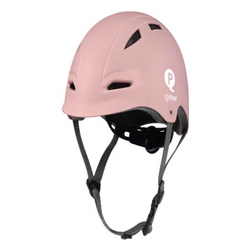 QPlay - Kask dziecięcy MANBO, rozmiar S, różowy