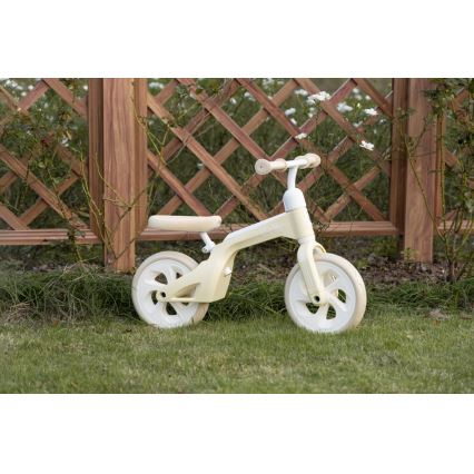 QPlay - Rowerek biegowy TECH beżowy