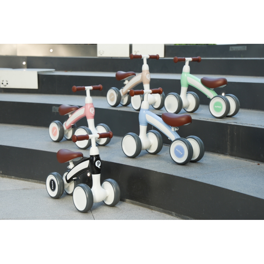 QPlay - Rowerek do pchania CUTEY-5 czarny