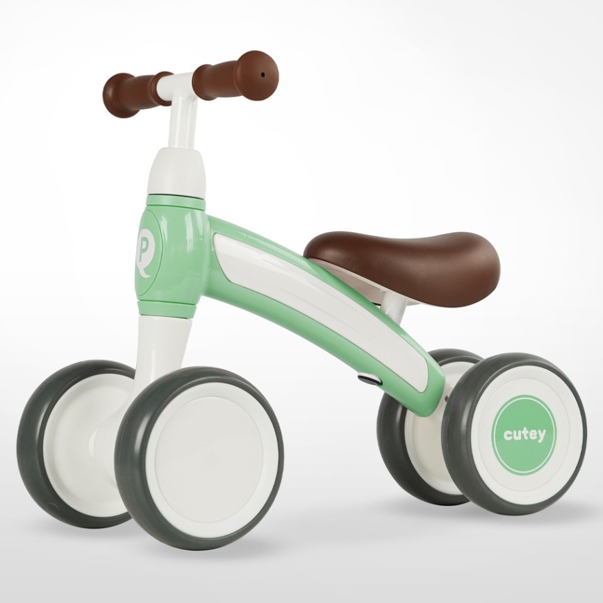 QPlay - Rowerek do pchania CUTEY-5 zielony