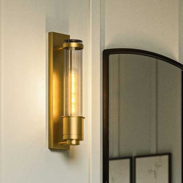 Quintiesse - Kinkiet łazienkowy WELLINGTON 1xE27/60W/230V IP44 złoty