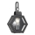 Quintiesse - Kinkiet zewnętrzny HEATH M 1xE27/60W/230V IP44 czarny