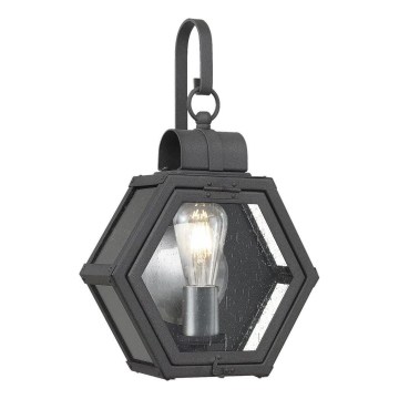 Quintiesse - Kinkiet zewnętrzny HEATH S 1xE27/60W/230V IP44 czarny