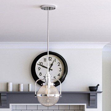 Quintiesse - Lampa zewnętrzna na słupie TRIOCENT 1xE27/40W/230V IP44 chrom błyszczący