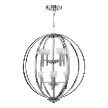 Quintiesse - LED żyrandol na lince MONDO 8xG9/3W/230V śr. 71,3 cm chrom błyszczący