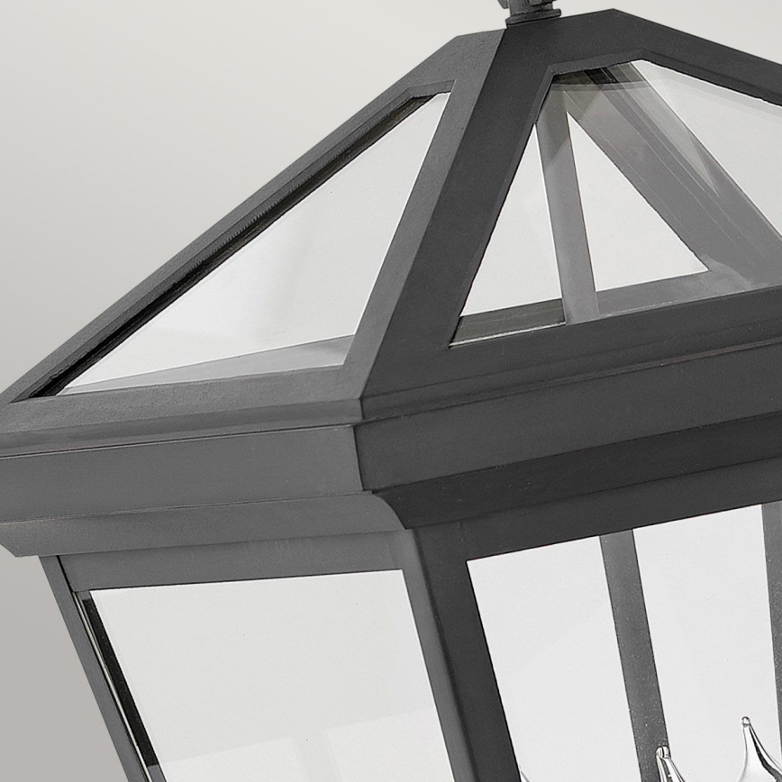 Quintiesse - Zewnętrzny kinkiet ALFORD L 3xE14/40W/230V IP44 czarny