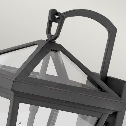 Quintiesse - Zewnętrzna lampa ścienna ALFORD S 2xE14/40W/230V IP44 czarna