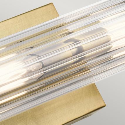 Quintiesse - Kinkiet łazienkowy AZORES 2xE14/40W/230V IP44 złoty