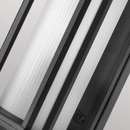Quintiesse - Zewnętrzny kinkiet CASTELLE M 1xE27/60W/230V IP44 czarny