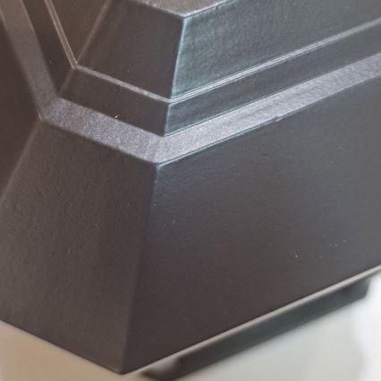 Quintiesse - Zewnętrzny kinkiet CASTELLE M 1xE27/60W/230V IP44 czarny