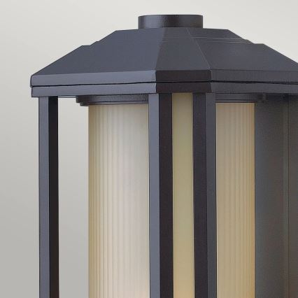 Quintiesse - Zewnętrzny kinkiet CASTELLE M 1xE27/60W/230V IP44 czarny