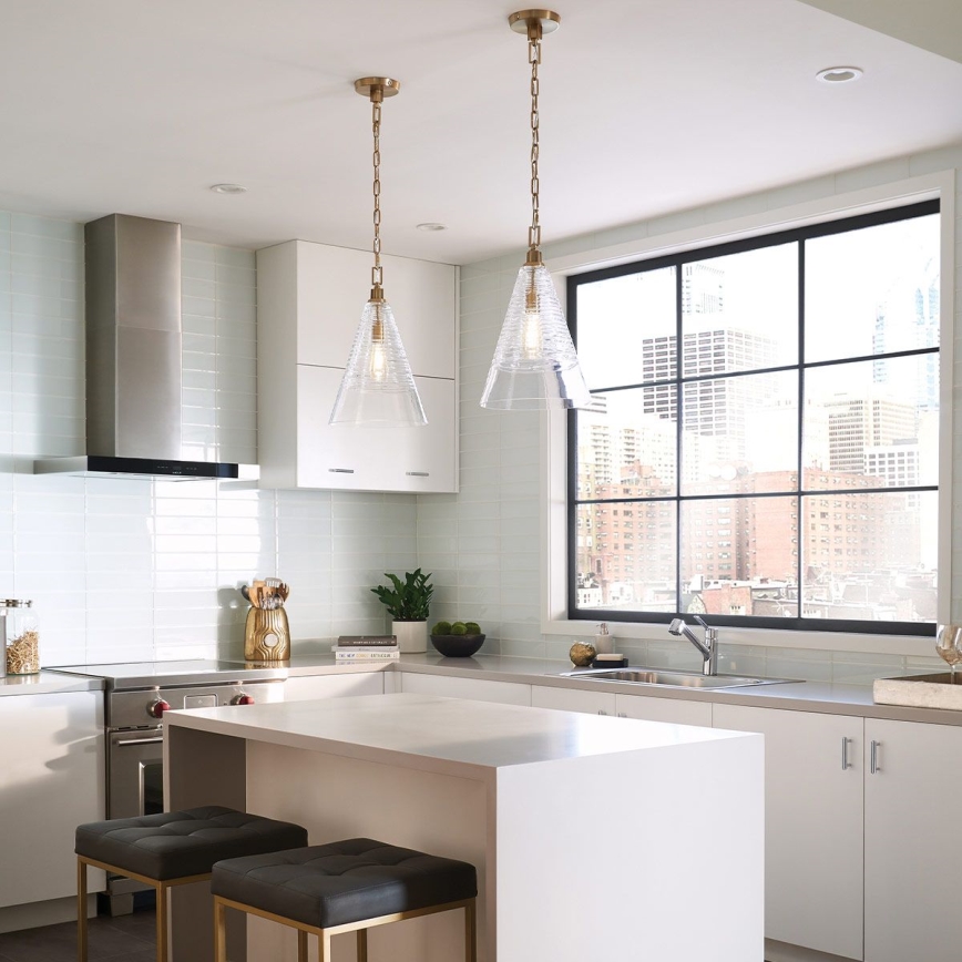 Quintiesse - Żyrandol na łańcuchu ELMORE 1xE27/60W/230V złoty