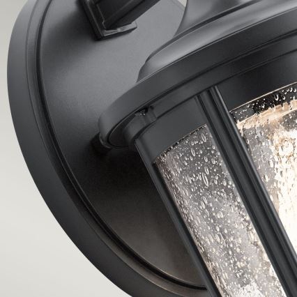 Quintiesse - Kinkiet zewnętrzny FAIRFIELD M 1xE27/60W/230V IP44 czarny