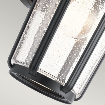 Quintiesse - Kinkiet zewnętrzny FAIRFIELD M 1xE27/60W/230V IP44 czarny